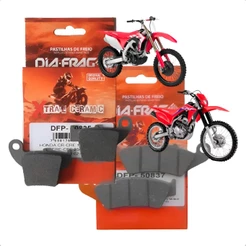 Pastilha Dianteira Traseira Freio Crf 250f Original Diafrag