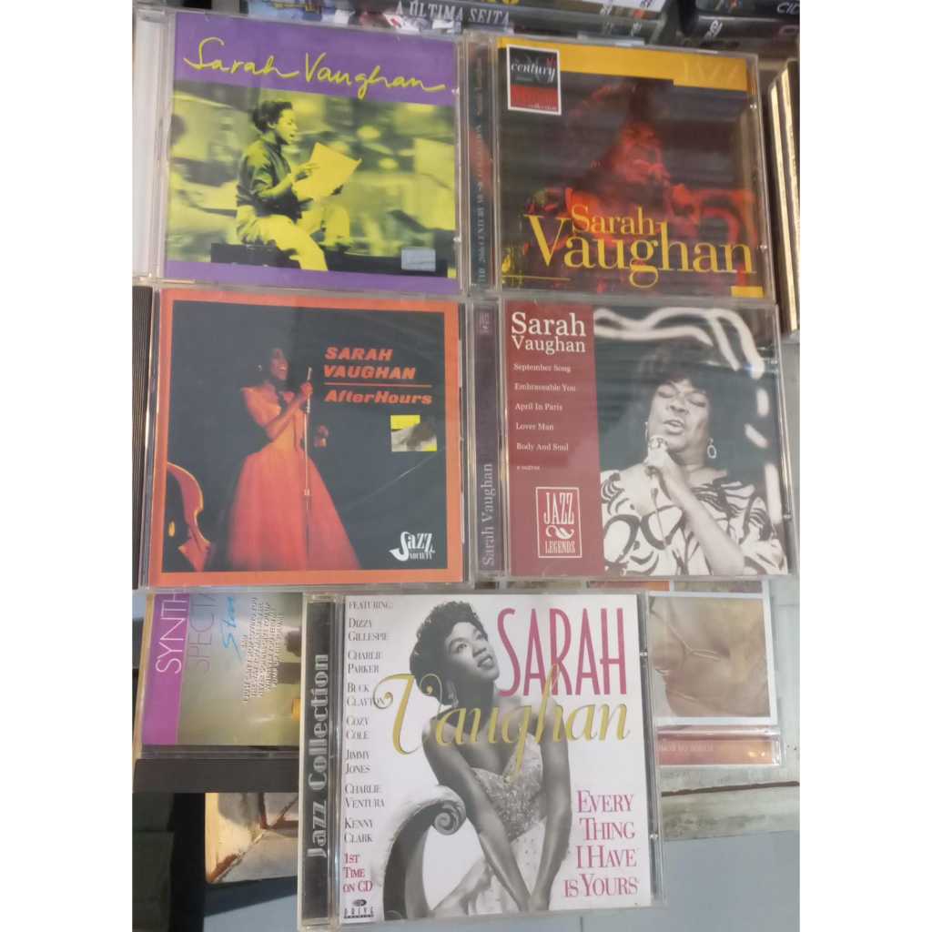 Cds Sarah Vaughan After Hours Jazz Kegends Everthing i Have is Yours The 20Th century collection lola wants