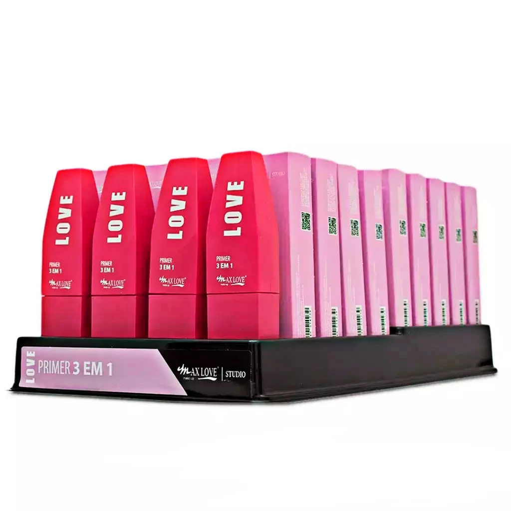 Primer Facial 3 em 1 – Max Love | Vitamina C + Rosa Mosqueta + Ácido Hialurônico