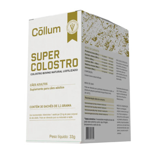 Super Colostro Collum Bovino Natural Para Cães Pets em Oferta na Shopee