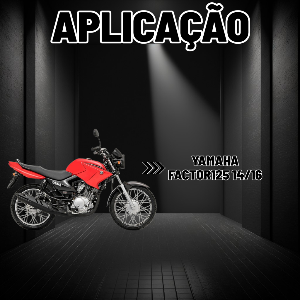 Rele Partida Completo Yamaha Factor 125 14/16 — imagem 2 de 2