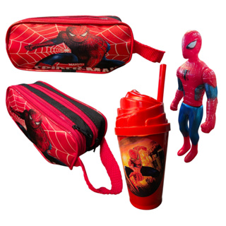Estojo Homem Aranha 2 Zipers Escolar Infantil Duplo Grande em Oferta na Shopee