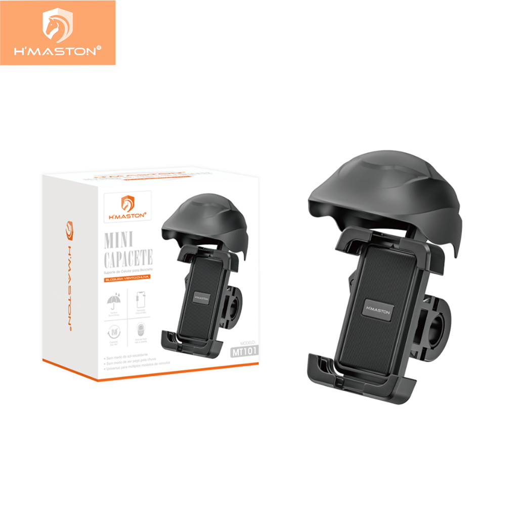 Suporte de Celular Para Moto Proteção de Telefone Capacete Motocicleta Bicicleta Navegação Elétrica