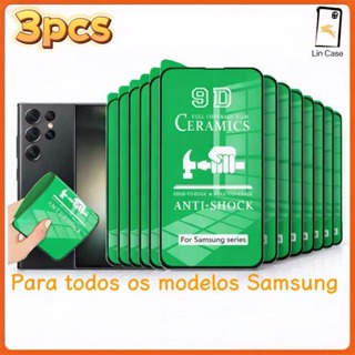 Kit5 Película Cerâmica 9D 3D SAMSUNG Gel Hidrogel Flexível película Para Tudos modelos de Samsung em Oferta na Shopee