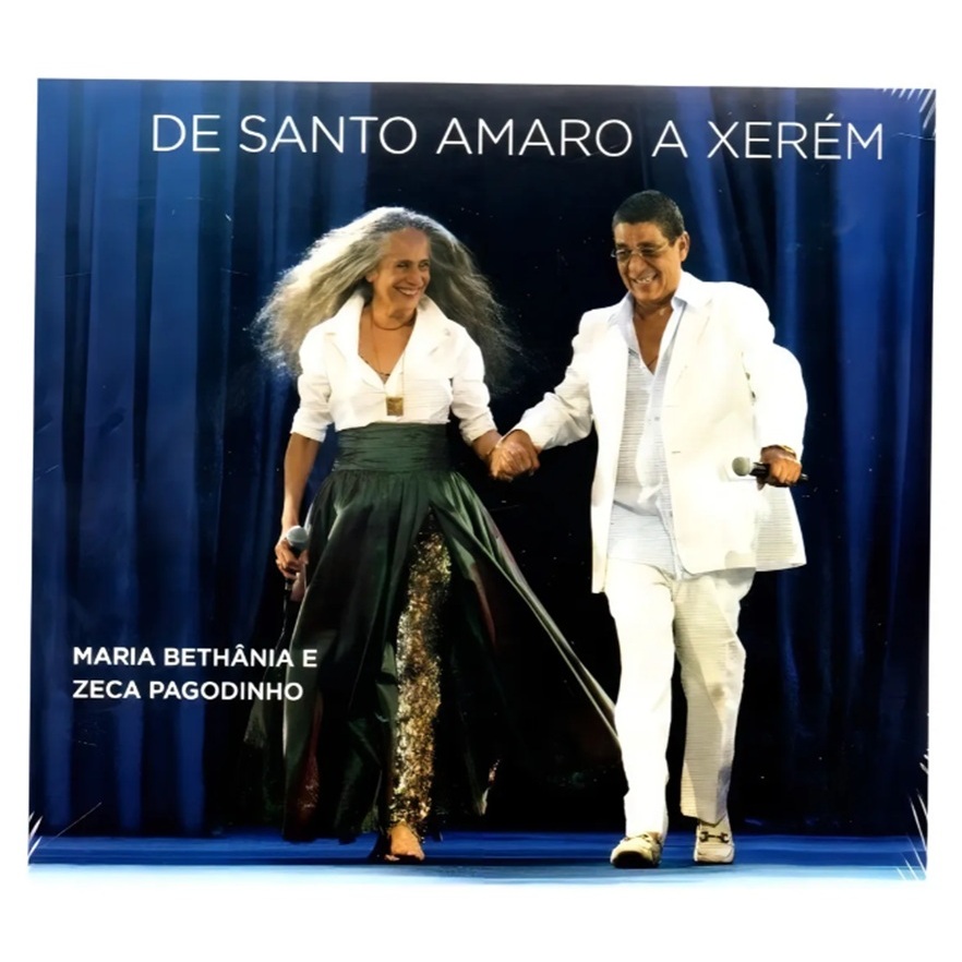 CD Maria Bethania e Zeca Pagodinho - De Santo Amaro a Xerem