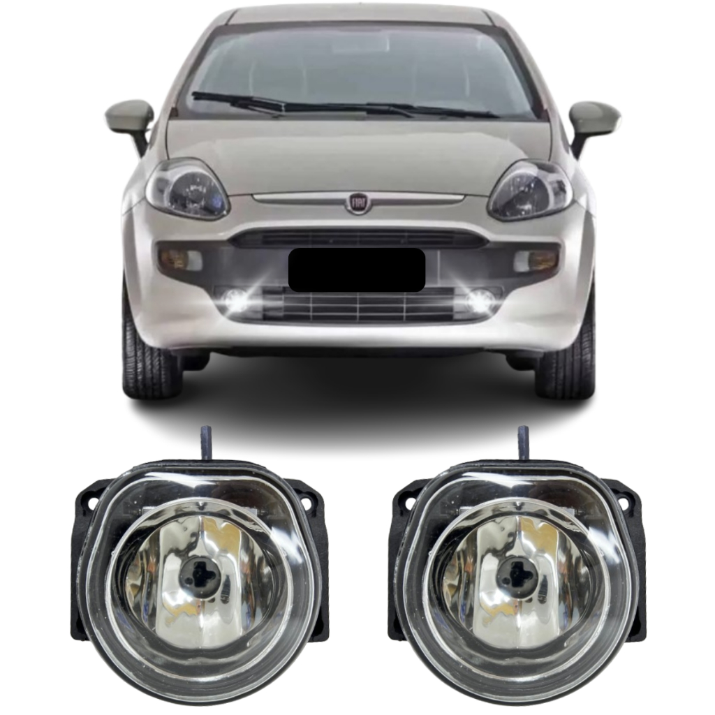 Farol De Milha Punto 2007 A 2017 em Oferta na Shopee