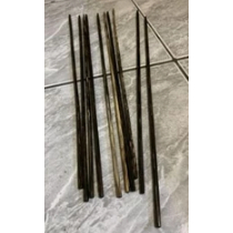 Kit 10 Baquetas de Tucum- Artesanato Música Berimbau Caxixi Baqueta musical Dança Instrumento