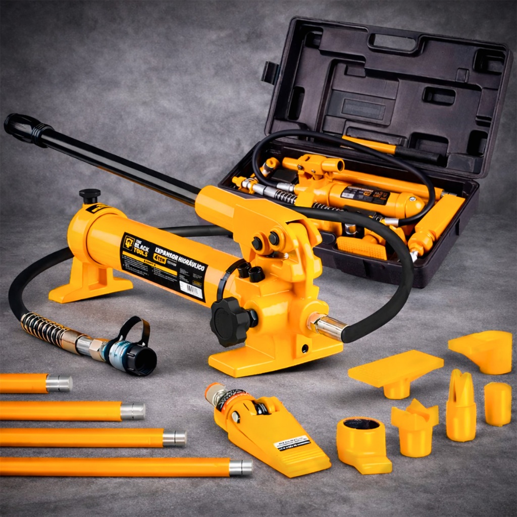 Expansor Hidraulico Capacidade 4 Toneladas 158mm TEH400 The Black Tools em Oferta na Shopee