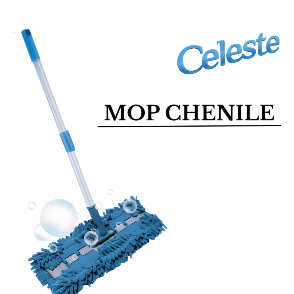 Rodo Mop Chenille Vassoura E Pano Em Microfibra em Oferta na Shopee
