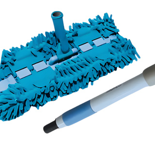 Rodo Magico Dupla Função Mop Limpeza Chenille Vassoura E Pano Em Microfibra Rodo de Limpeza em Oferta na Shopee