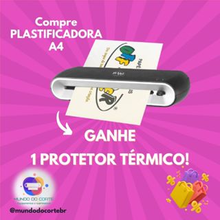 Plastificadora e Laminadora A4 OFFL01 Off Paper em Oferta na Shopee