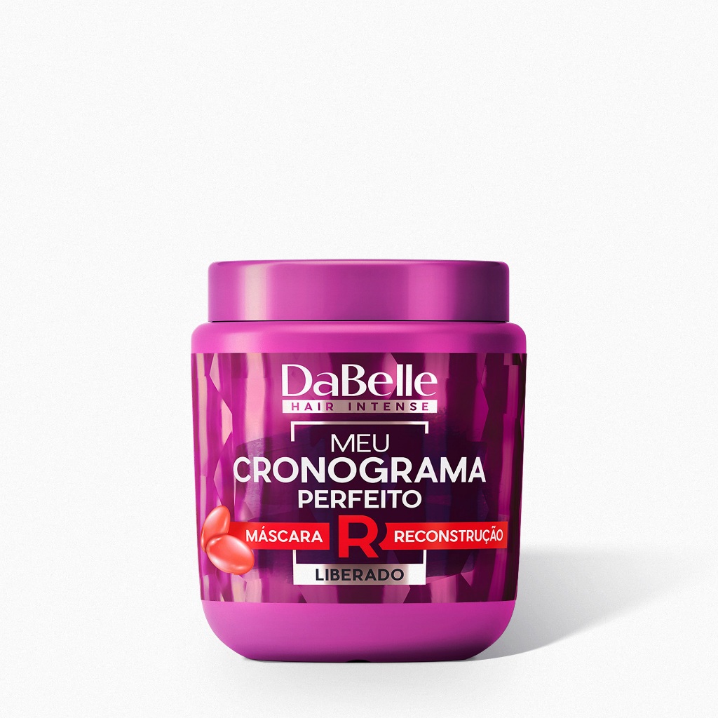 Máscara Reconstrução Meu Cronograma Perfeito DaBelle Hair 400g em Oferta na Shopee