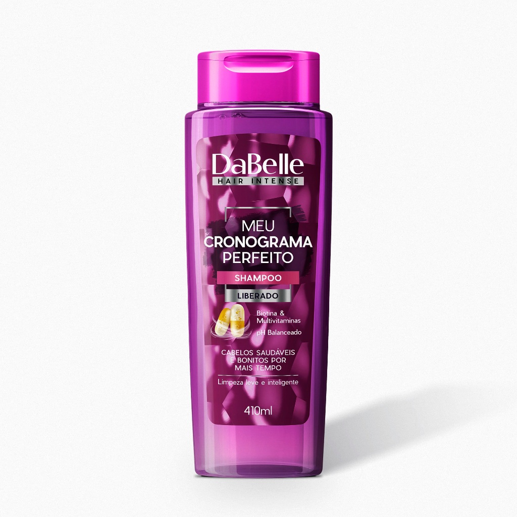 Shampoo Meu Cronograma Perfeito - Dabelle Hair 410ml