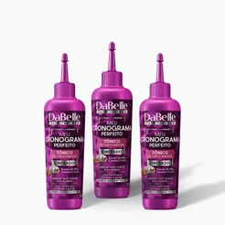 Tônico Meu Cronograma Perfeito Kit C/ 3 Unidades - Dabelle Hair