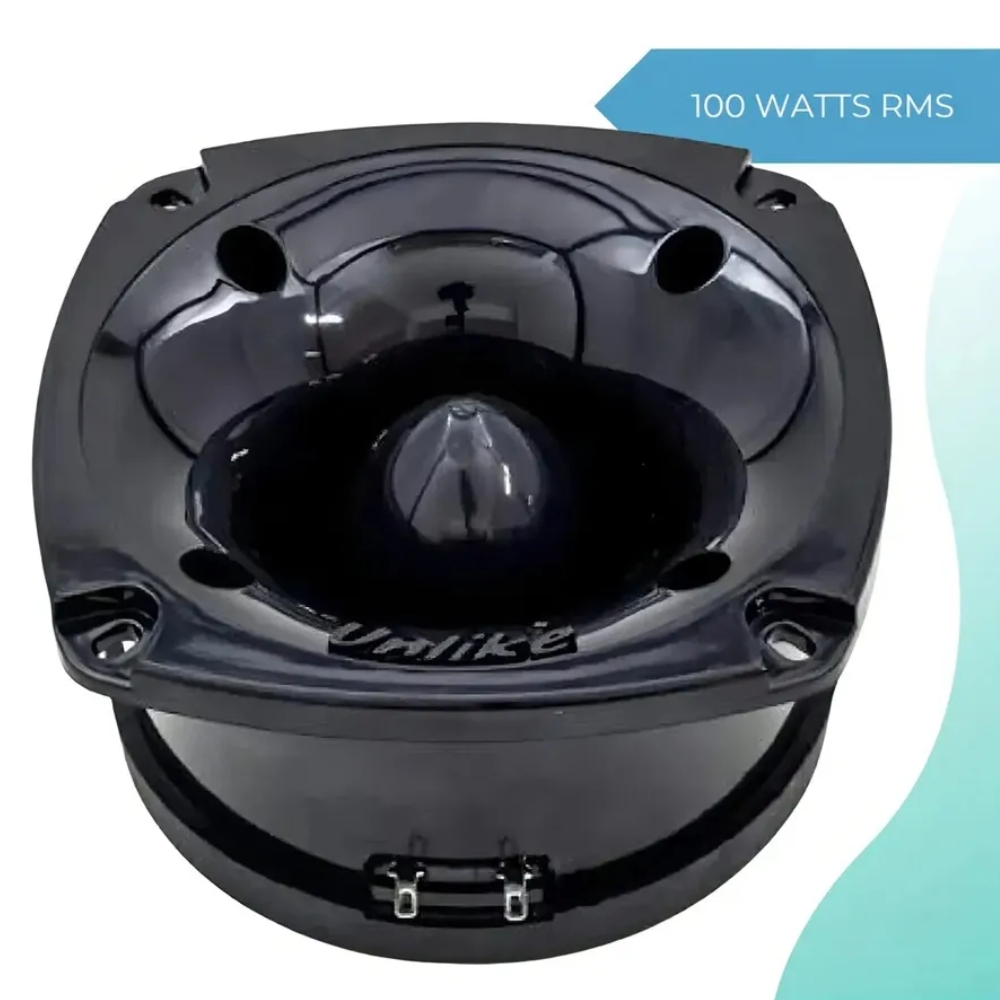 Super Tweeter 100w Rms Unliketop Unt400 Com Capacitor Cor Preto