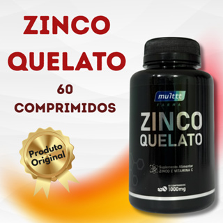 Zinco Quelato 1000mg | 60 Comprimidos em Oferta na Shopee