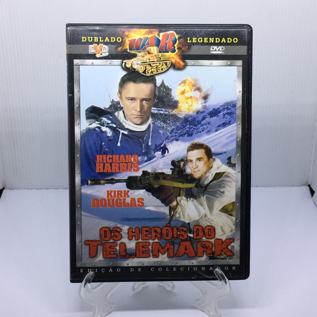 DVD - Os Heróis do Telemark - Richard Harris