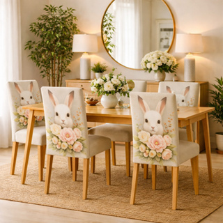 CAPAS DE ENCOSTO COELHO PASCOA  COM ELASTICO em Oferta na Shopee