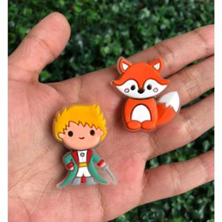 Pin Botton Charm para Babuche Croc - Kit c/2 - Pequeno Príncipe e a Raposa em Oferta na Shopee