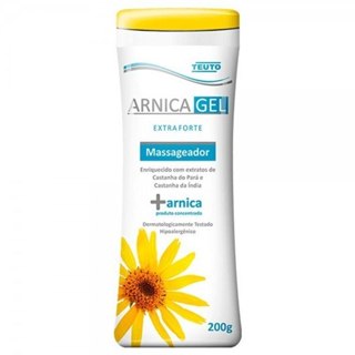 Gel de Arnica Massageador Extra Forte 200g Teuto em Oferta na Shopee