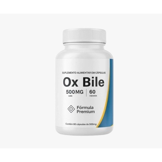 Ox bile 60 cápsulas - Sais Biliares - Envio Rápido em Oferta na Shopee