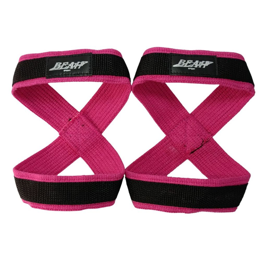 Tala Strap 8 Eight Oito Fitness Algodão  Academia Musculação Barras