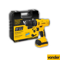 Parafusadeira Furadeira Com Impacto PFV120I Bivolt 12v Vonder