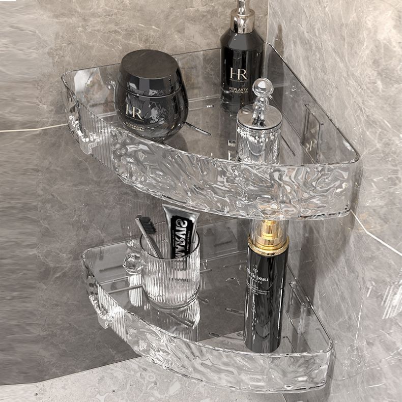 kit 2 Suporte De Shampoo Prateleiras De Banheiro Sem Furo Acrilico Chifre