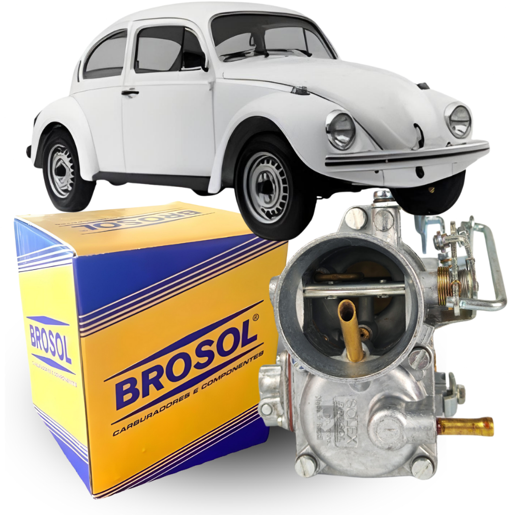 Carburador Brosol Solex Volkswagen Fusca 1300 H30 Pic Original Novo 1973 1975 1977 1979 1986 em Oferta na Shopee