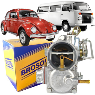 CARBURADOR BROSOL KOMBI FUSCA 1500 1600 H-30-PIC GASOLINA (112047) em Oferta na Shopee