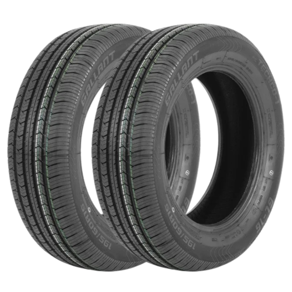 Kit 2 Pneus 195/60 R15 Gallant GL-16 88H Aro 15 Novos