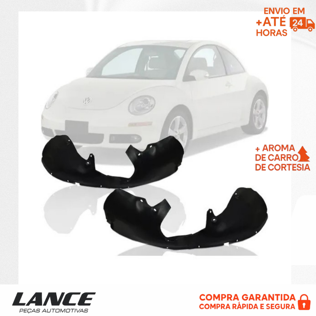 Parabarro Dianteiro New Beetle 2007 a 2012 Lado Direito em Oferta na Shopee
