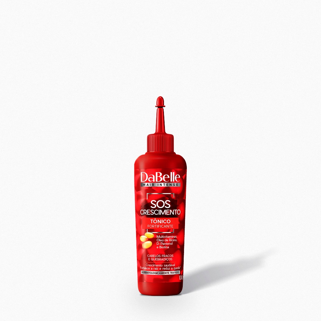 Tônico Fortificante SOS Crescimento - Dabelle Hair 100ml em Oferta na Shopee