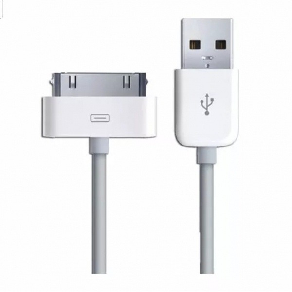 Cabo Usb Para iPad 1 A1219 A1337 iPad 2 A1395 A1396 A1397 iPad 3 A1416 A1430 A1403 iPhone 3gs iPhone 4gs 30-pin 30 pinos