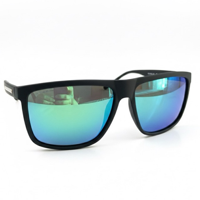 Óculos de Sol Polarizado com Estojo Proteção UV Masculino Esportivo Pesca