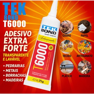 Cola Artesanato em Geral Tek Bond 6000 Extra Forte em Oferta na Shopee