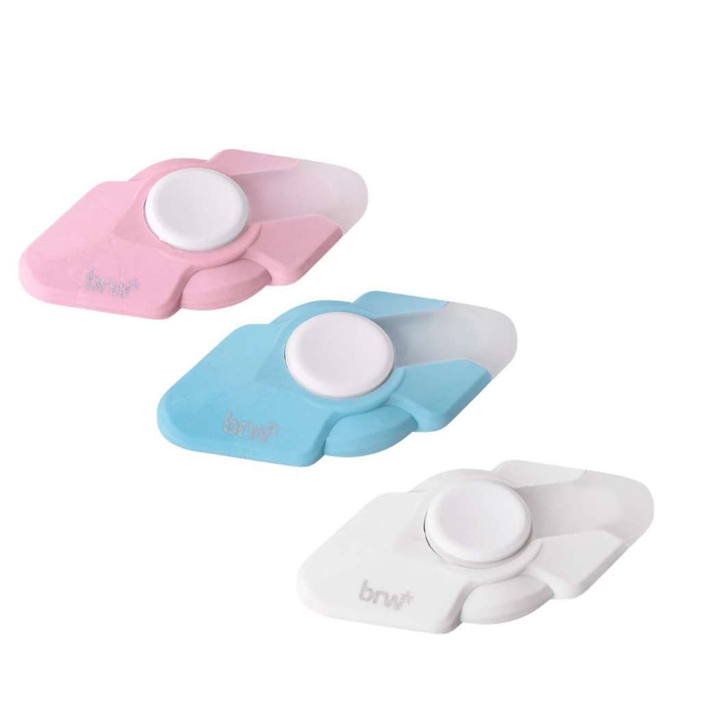 Borracha Spinner BRW Dupla Função – Apaga Grafite e Caneta Gel – Giro Suave Antiestresse – Unidade em Oferta na Shopee