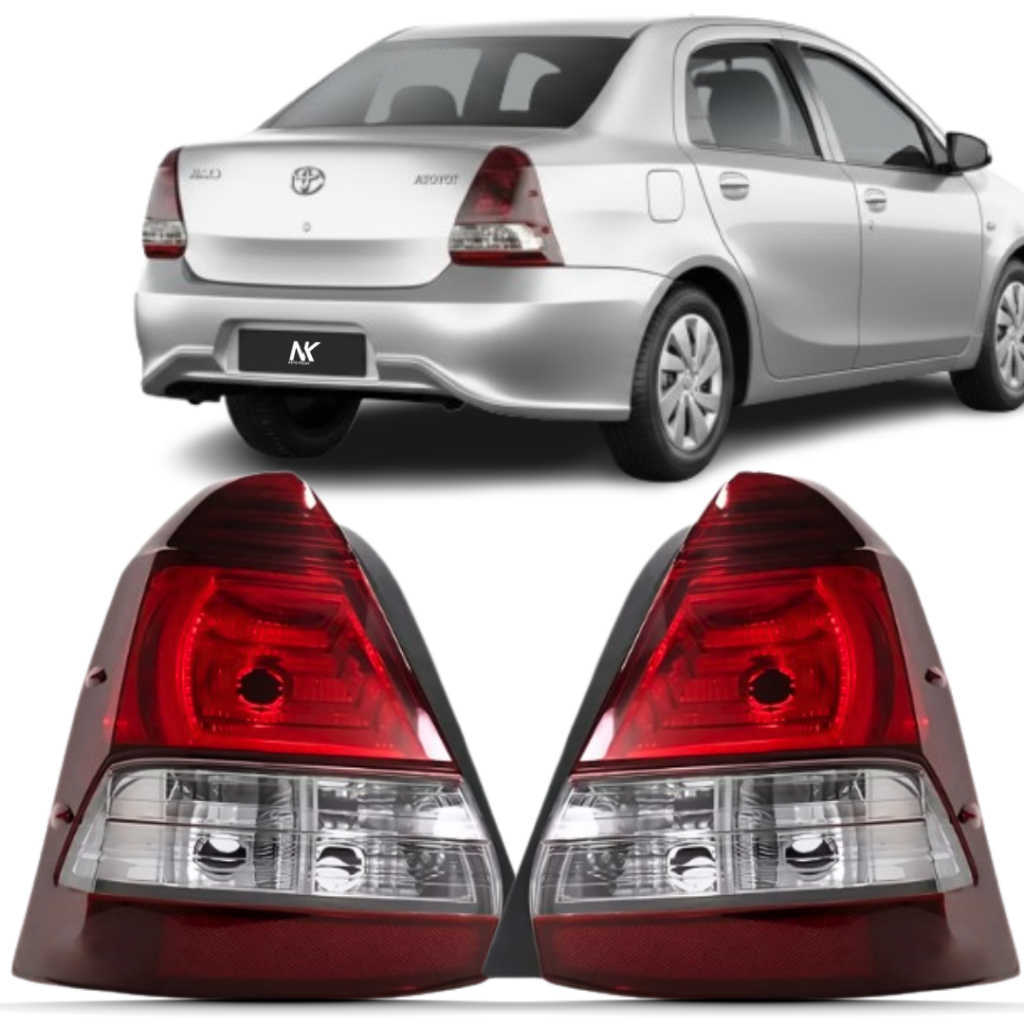 Par/Un Lanterna Traseira Etios Sedan 2017 2018 2019 2020 2021 Fume em Oferta na Shopee