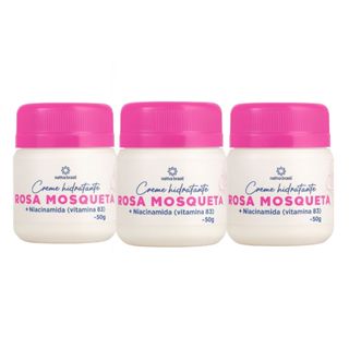 Kit 3 Pomadas Facial Natyflora: Tratamento de Manchas de Melasma e Acne, Reduz Linhas de Expressão em Oferta na Shopee
