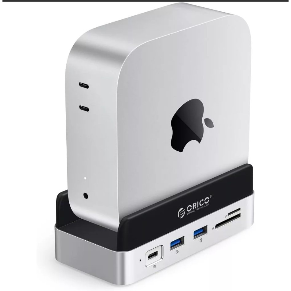 Mini Dock Stand 10 em 1 para Mac Mini M4/M4 Pro com Slot SSD M.2