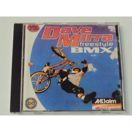Dave Mirra Bmx Freestyle para Dreamcast - Prensado Midia Prata - Funcionando - Usado