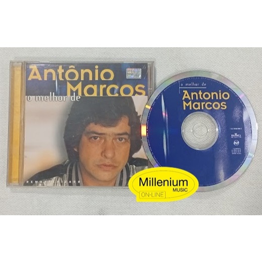 CD Antonio Marcos  O Melhor De Antonio Marcos 1997 Original Gravadora Colecionador Ótimo Estado