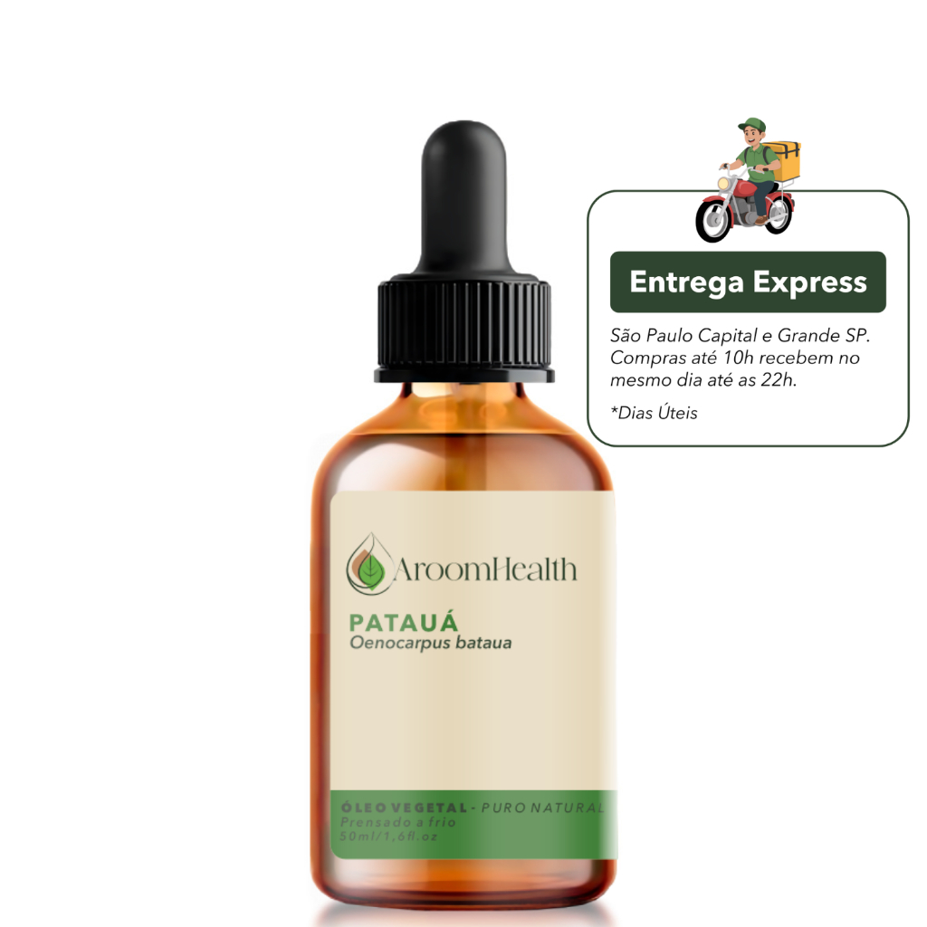 Óleo vegetal puro natural de Patauá  50 ml Cabelo e Pele em Oferta na Shopee