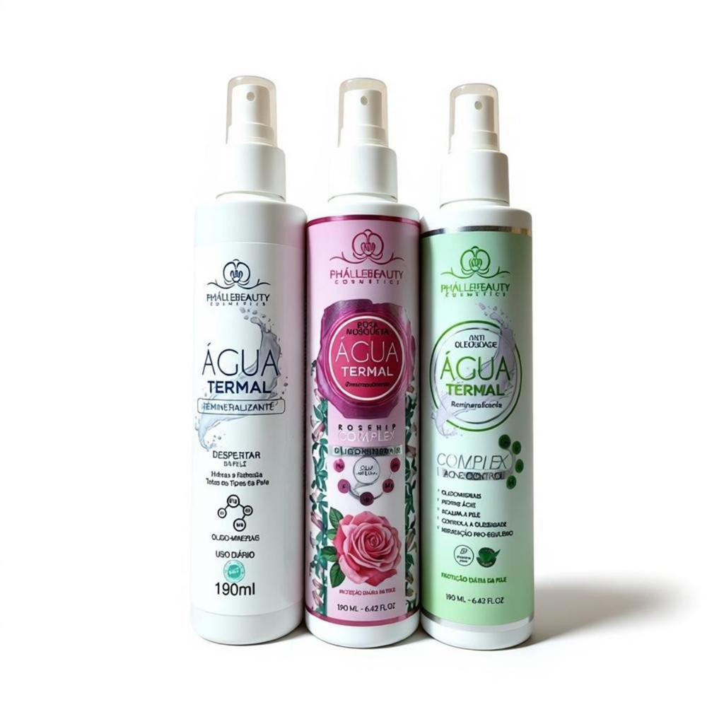Água Termal Facial Phallebeauty – 190ml