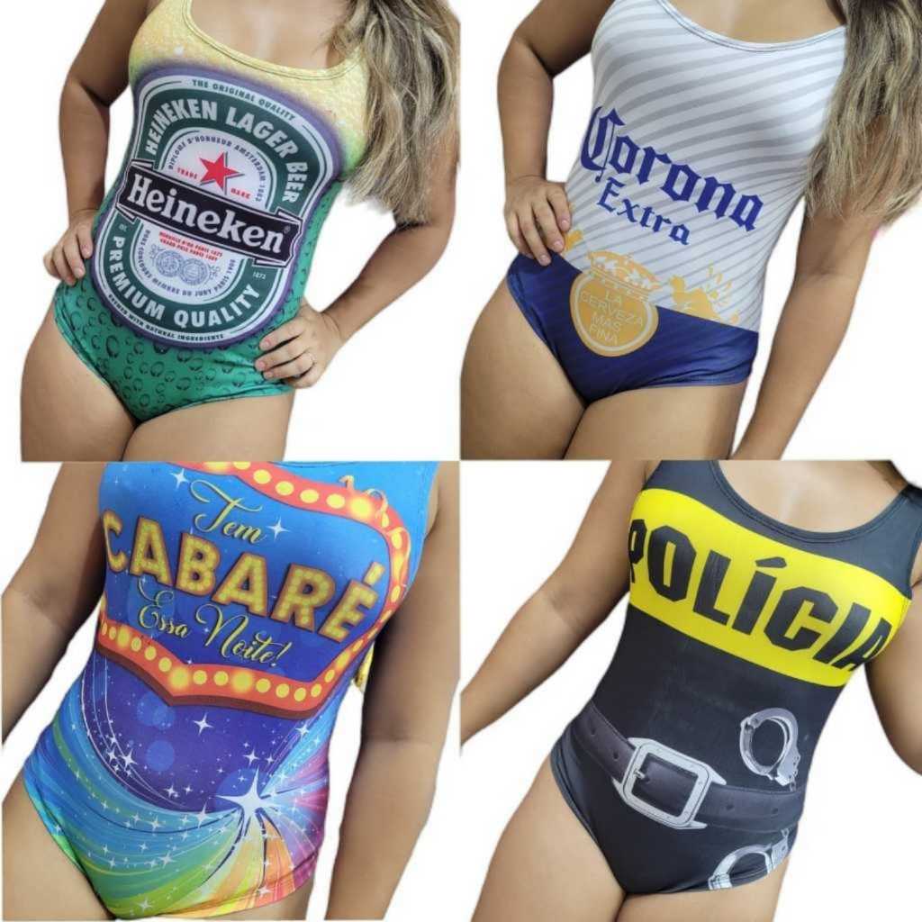 Body Carnaval Top Feminino Cropped em Oferta na Shopee