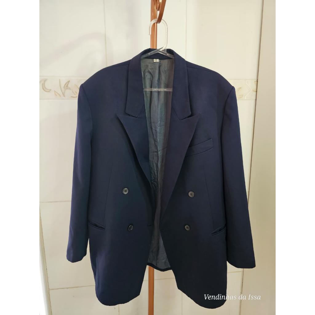 Blazer Masculino Azul Marinho Gianpaolo