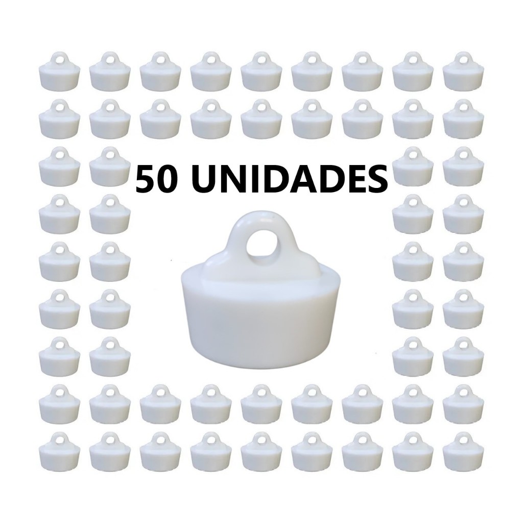 Kit 50 Peças Tampão Tampa Tampinha Lavatorio Tanque Pia Cuba em Oferta na Shopee