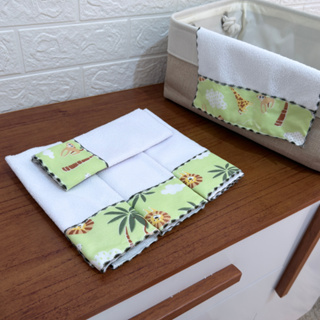 Kit 5 Toalhinhas Higiênicas de Ombro Atoalhado para Bebê em Oferta na Shopee