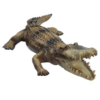 Crocodilo - Jacaré Em Resina - 61cm em Oferta na Shopee