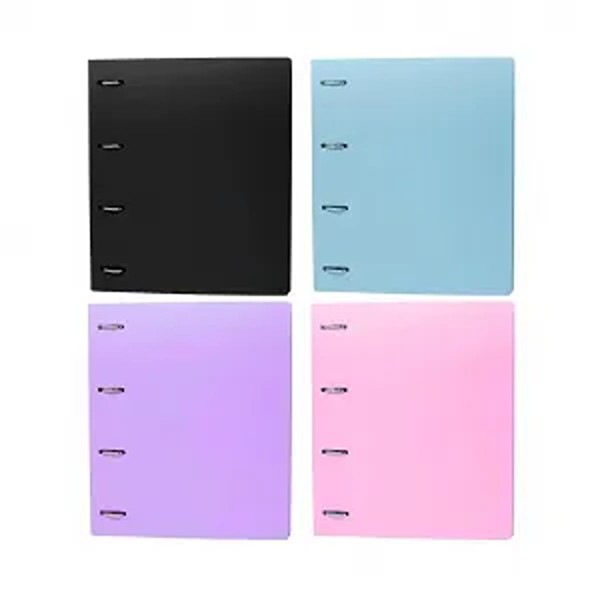 Fichário Argolado Universitário Refil 96fls C/ 10 Div e Suporte Celular - Polibras em Oferta na Shopee